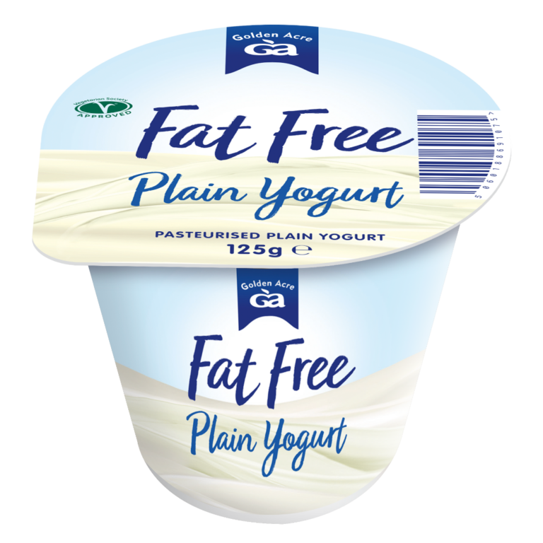 Fat Free Plain Yogurt 125g Golden Acre Dairy