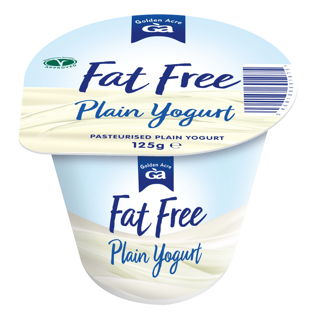 Fat Free Plain Yogurt 125g